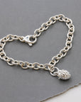 Raspberry Silver Charm