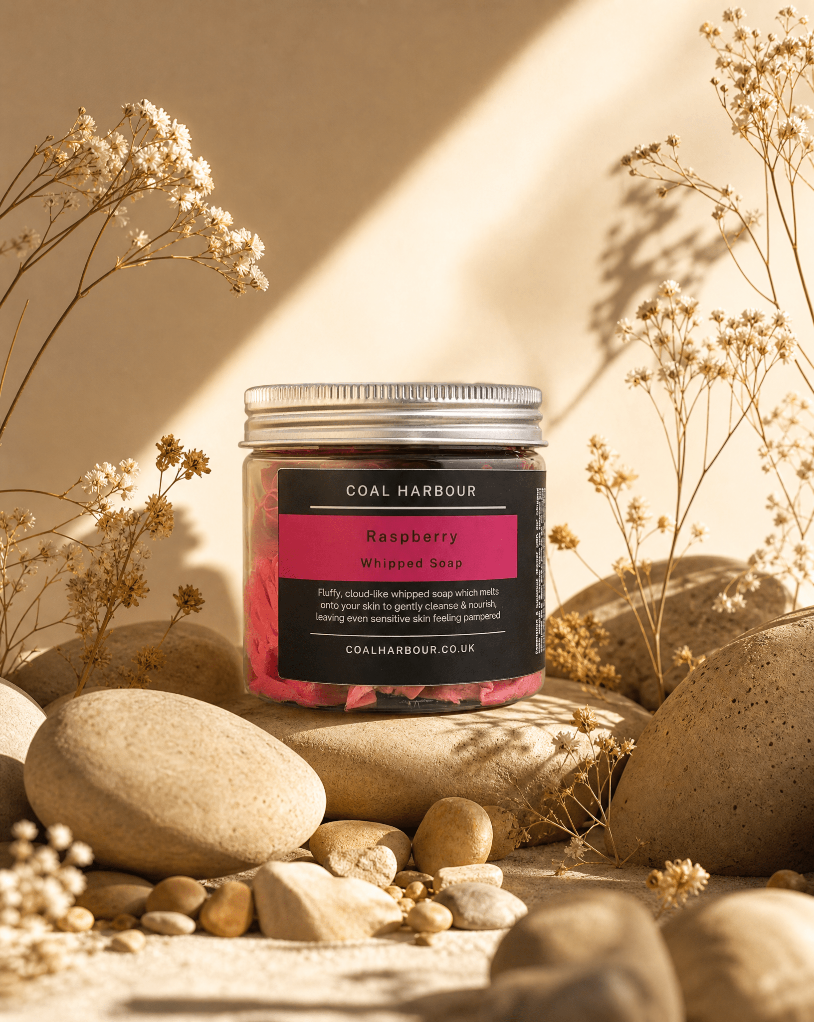 Raspberry Whipped Soap 120g
