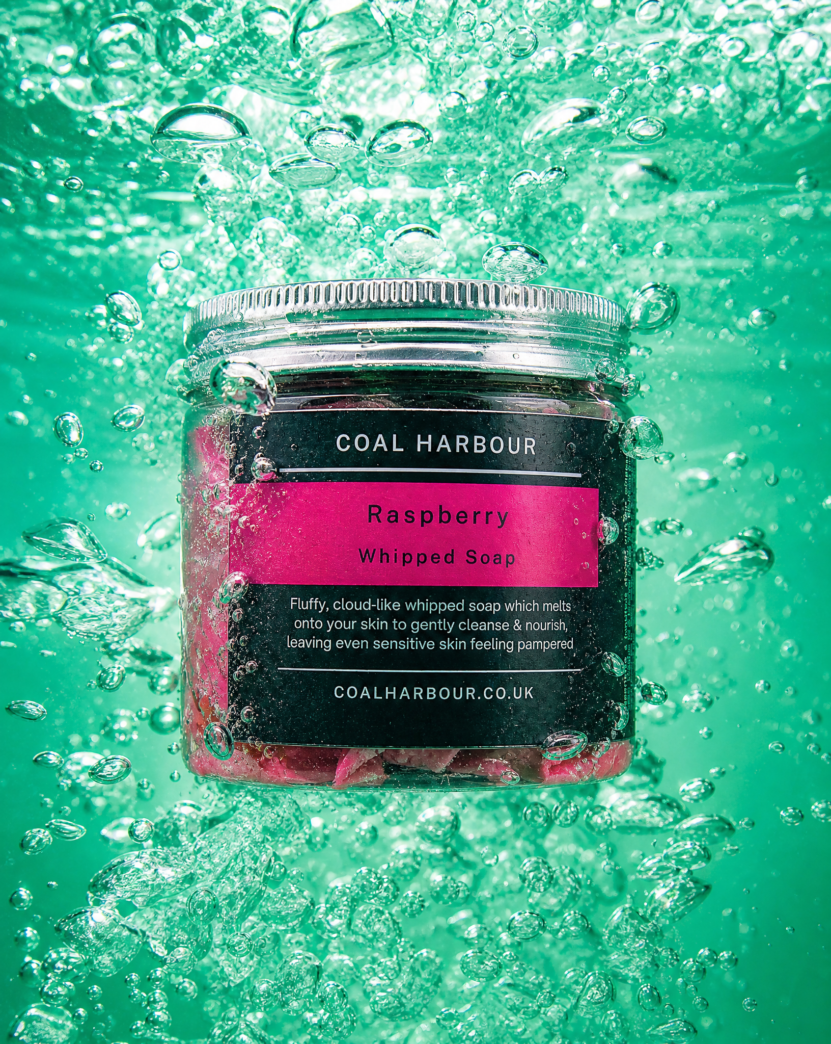 Raspberry Whipped Soap 120g