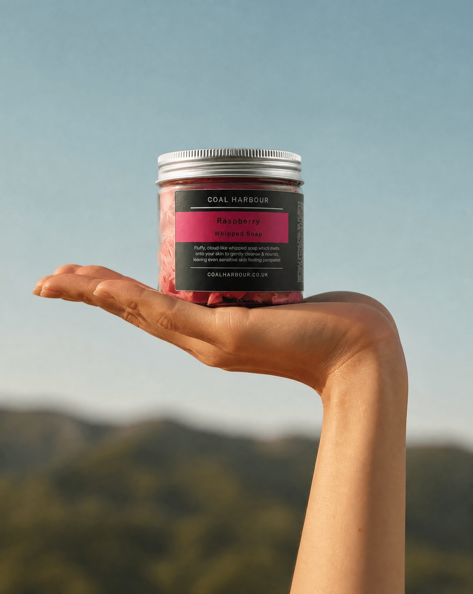 Raspberry Whipped Soap 120g