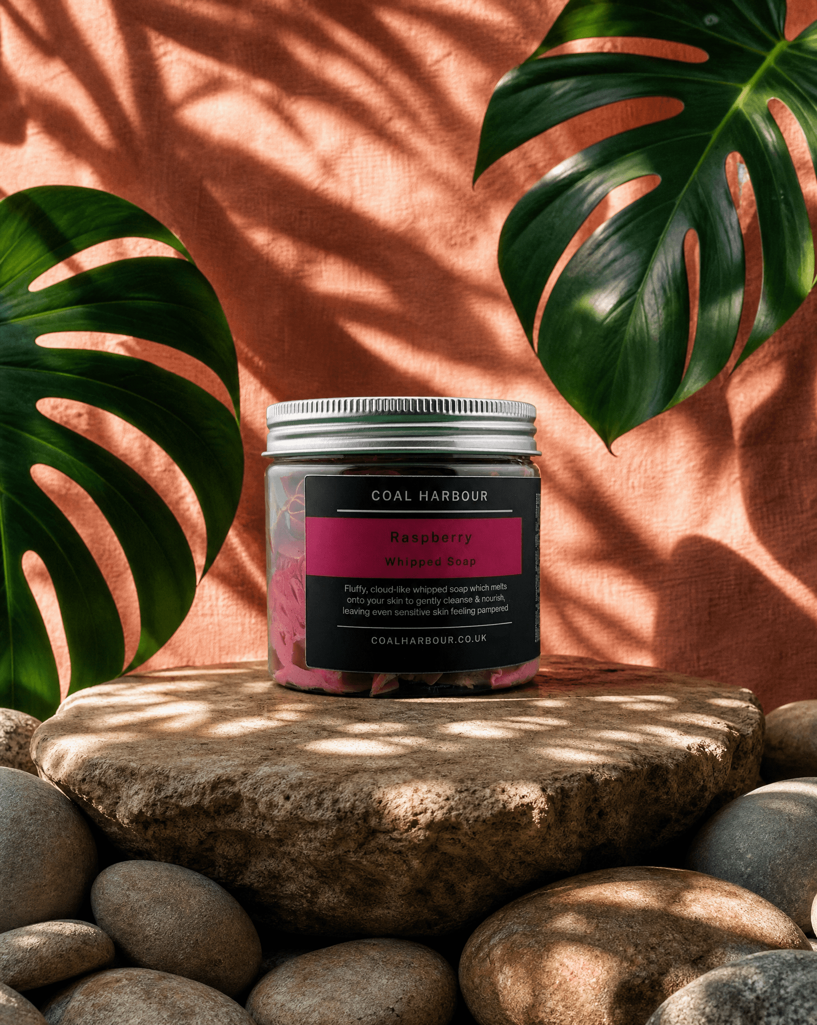 Raspberry Whipped Soap 120g