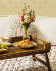 Rattan Breakfast Tray - Brown