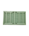Rattan Breakfast Tray - Green