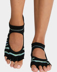 ToeSox Bellarina Tec Half Toe Women's Yoga Socks