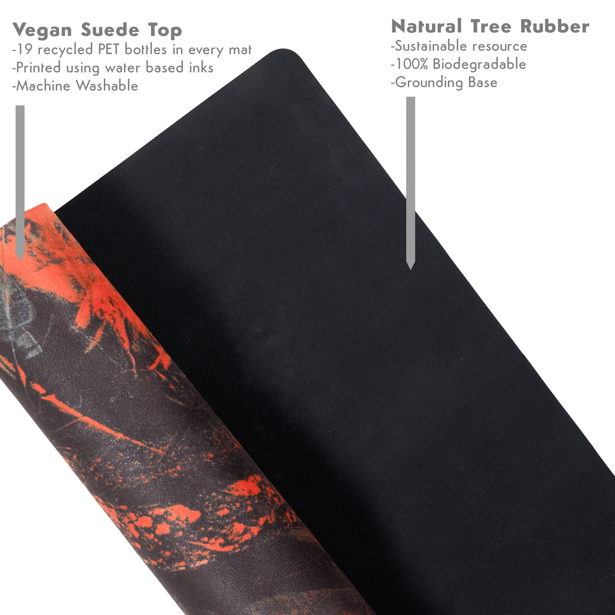 Prometheus Red Artistry Yoga Mat