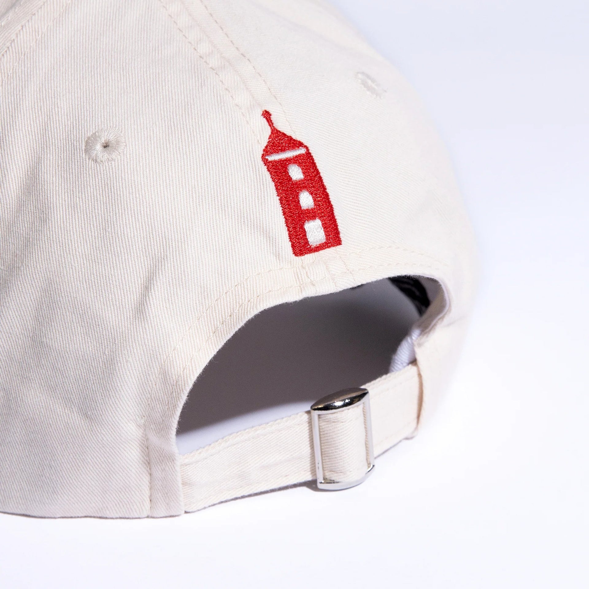 Official Moomin Product by Nordicbuddies - White Cotton Cap, Adjustable, Supports Red Cross by Moomin by NordicBuddies at www.brixbailey.com