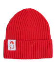 Red Beanie with Moomin Design for Adults
