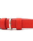Red Leather Dog Collar
