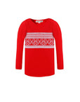 Red Heart Child Top