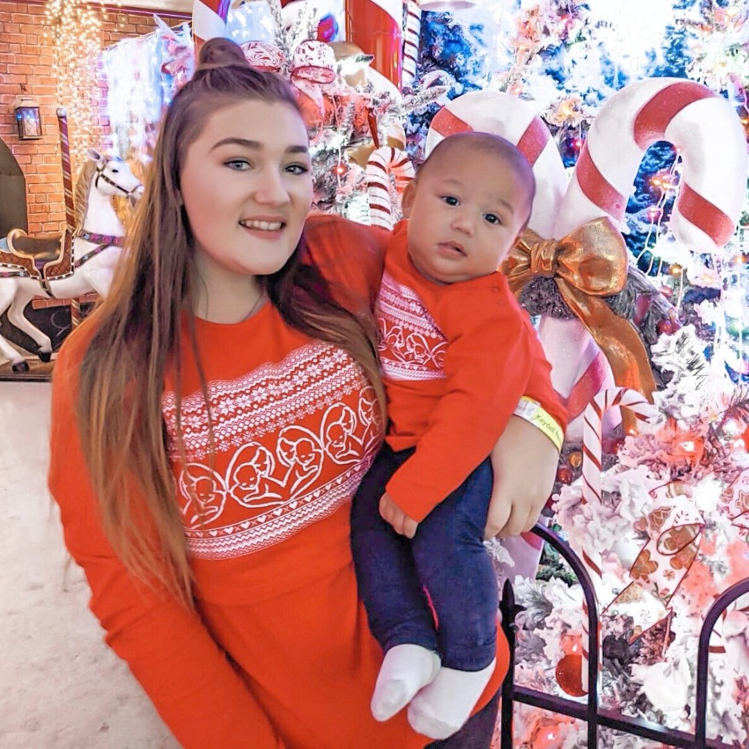 Red Heart Child Top
