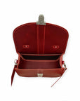 Olympia Handmade Leather Bag - Red