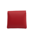 Handmade Leather Simple Coin Purse - Red