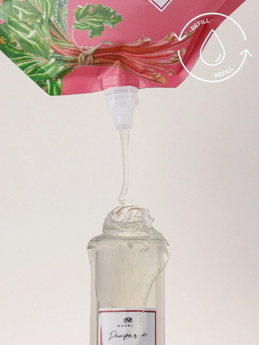 Rhubarb Shampoo Refill with Aloe 500 ml