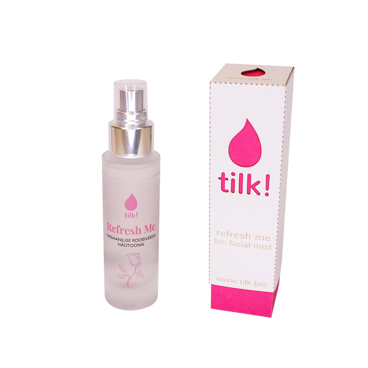 Organic Rose Water & Probiotic Facial Toner – Vegan & Natural by Tilk! at www.brixbailey.com
