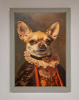 Renaissance Chihuahua Framed Print