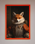 Renaissance Fox Framed Poster