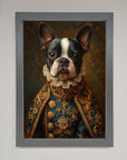 Renaissance French Bulldog Framed Print