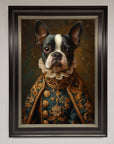 Renaissance French Bulldog Framed Print