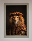 Renaissance Lion Framed Wall Art