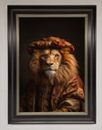 Renaissance Lion Framed Wall Art