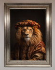 Renaissance Lion Framed Wall Art