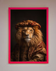 Renaissance Lion Framed Wall Art