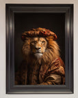 Renaissance Lion Framed Wall Art