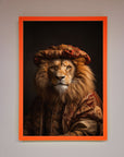 Renaissance Lion Framed Wall Art