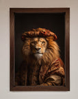 Renaissance Lion Framed Wall Art