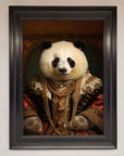 Renaissance Panda Framed Print