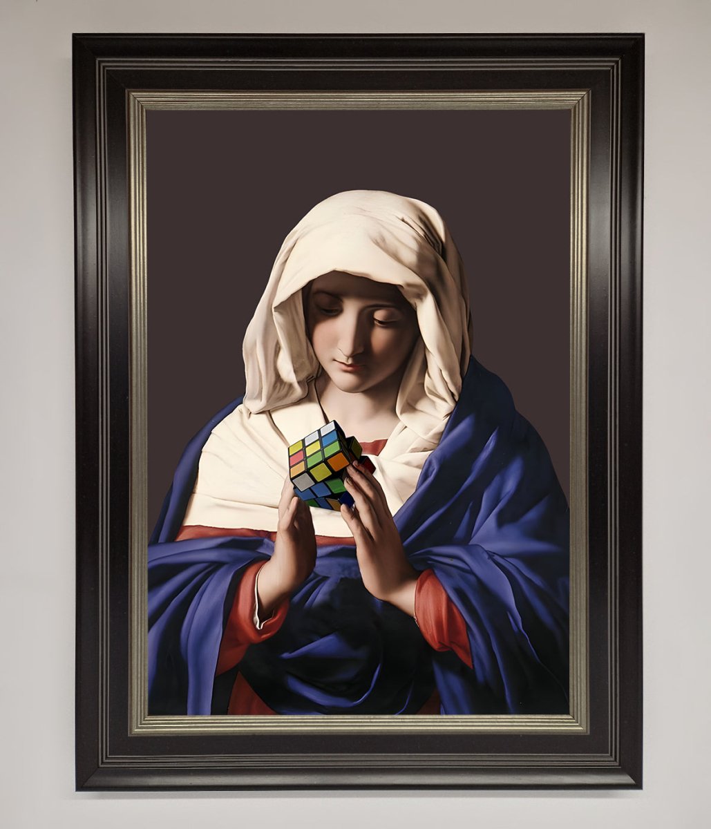 Renaissance Rubik Cube Framed Wall Art