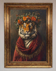 Renaissance Tiger Framed Wall Art