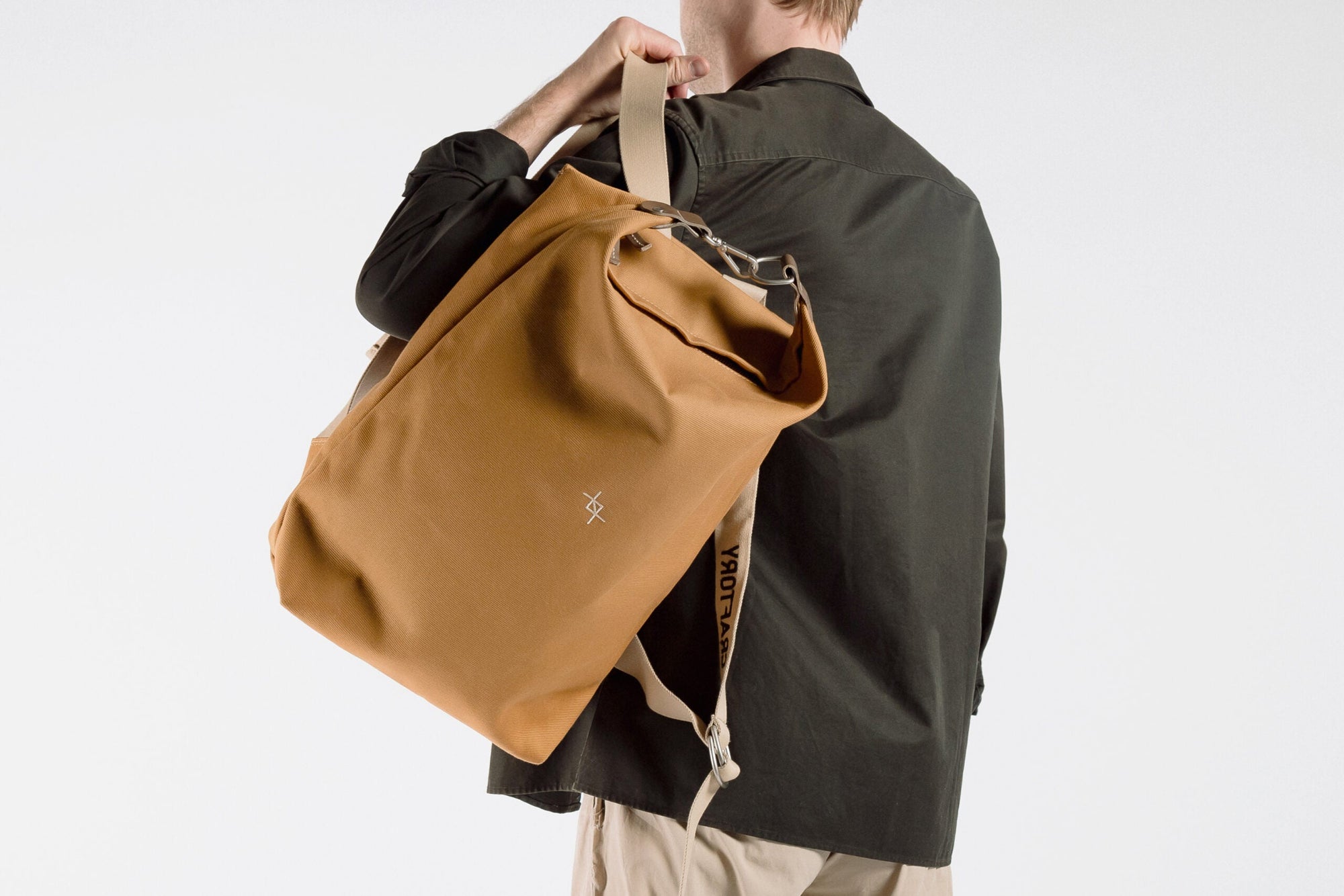 Eco-Friendly Cotton Canvas Rucksack – Stylish &amp; Practical by Craftory at brixbailey.com