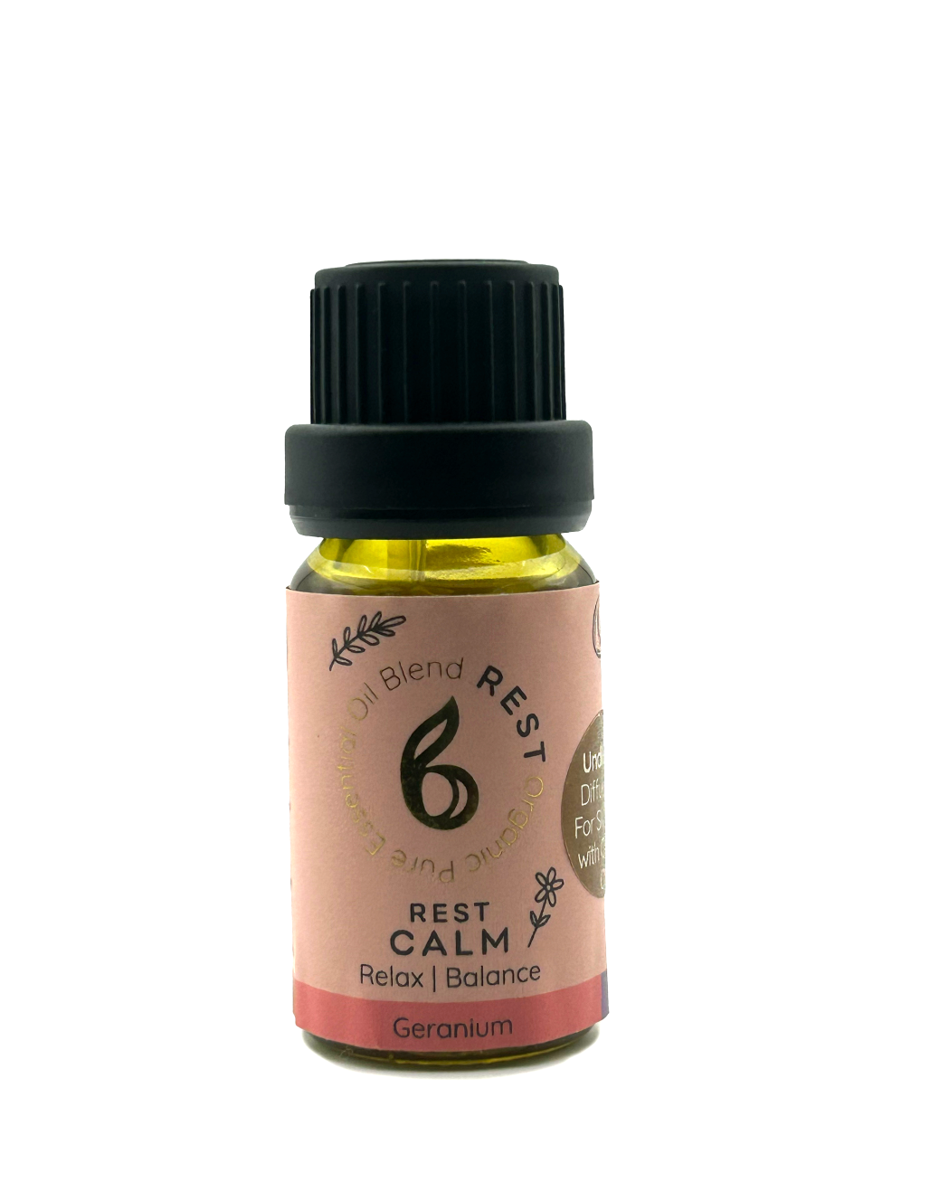 B Calm Blended Essential Oil Gift Set – Breathe, Live &amp; Rest – Stress Relief, Energy Boost &amp; Sleep &amp; Hormone Support – 3×10ml