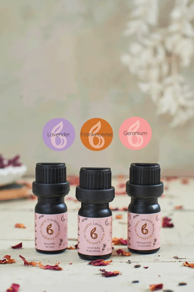 Rest Calm Essential Oil Set - Sleep &amp; Hormone Balance