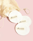 10 Organic Cotton Reusable Makeup Pads