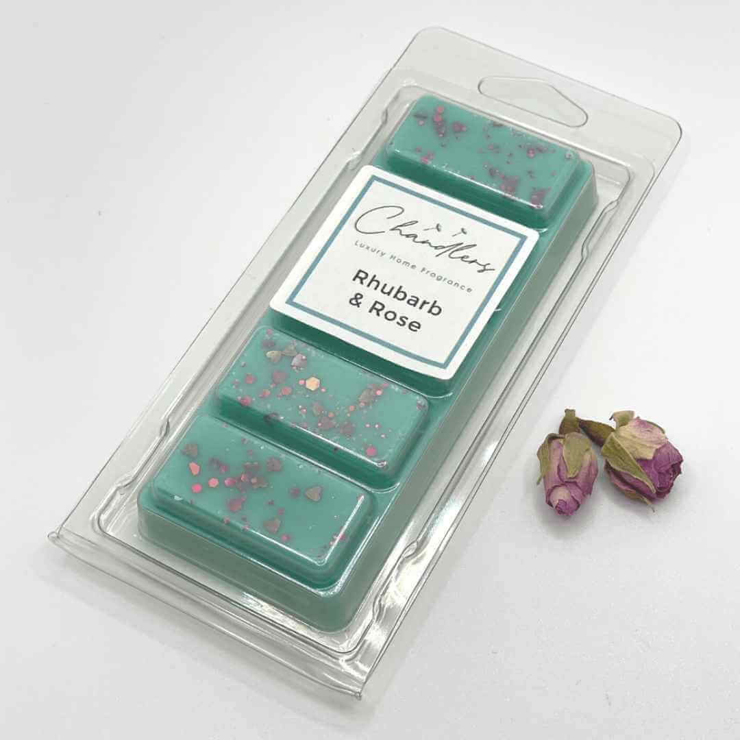 Rhubarb &amp; Rose Wax Melt