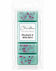 Wild Mint and Rhubarb Wax Melt Snapbar