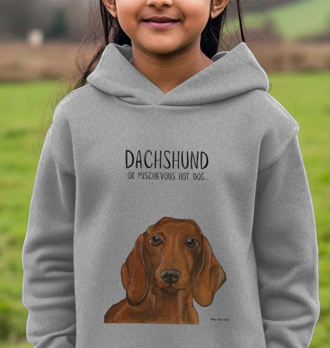 Dachshund Kids' Hoodie – Cozy, Cute &amp; Doxie-Approved!