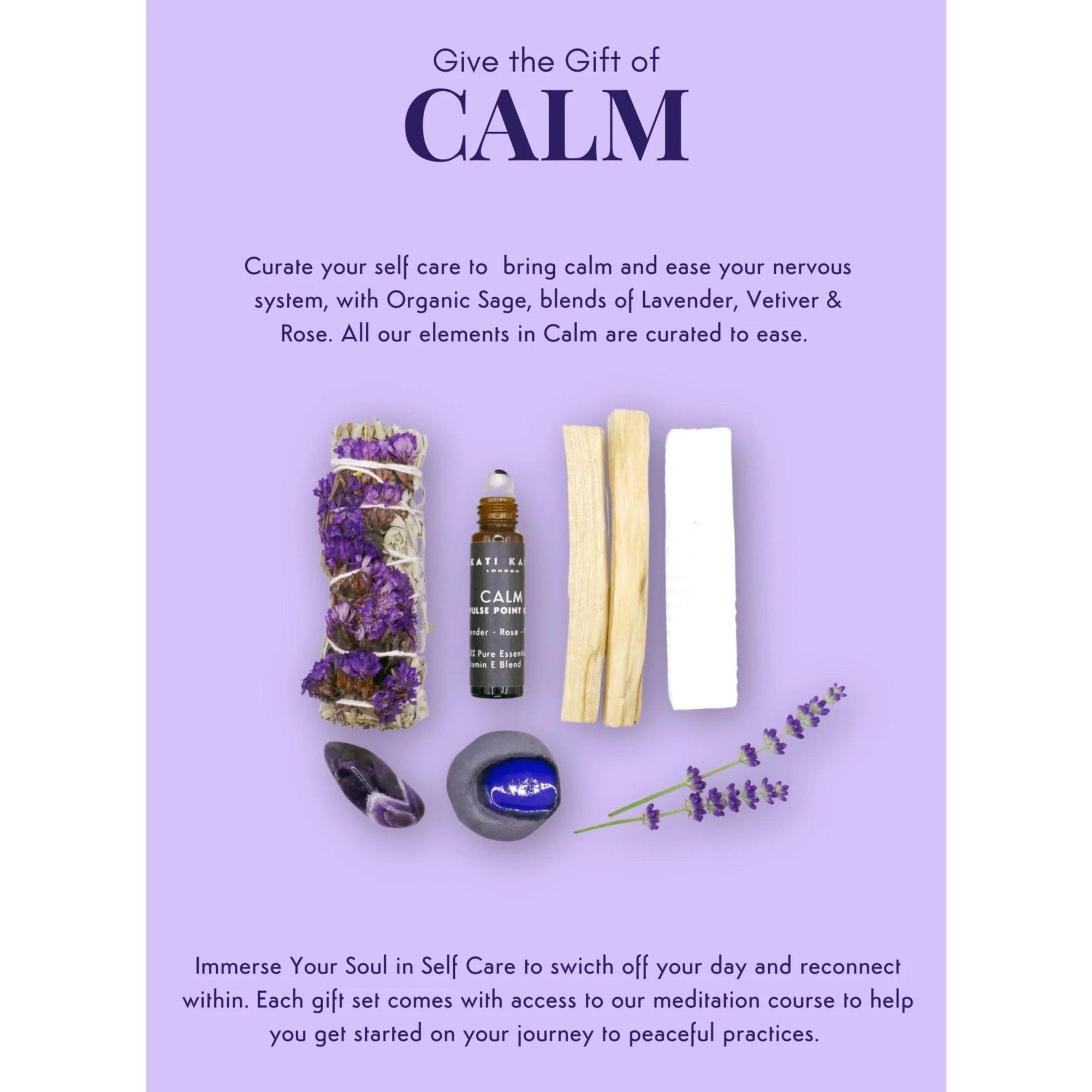 Calm Meditation Gift Set