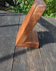 Magnetic Oak Knife Stand
