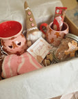 Gingerbread Wax Melt Gift Box with Hot Chocolate and Cosy Socks