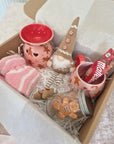 Gingerbread Wax Melt Gift Box with Hot Chocolate and Cosy Socks
