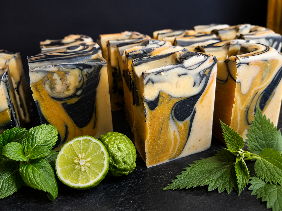 Nettle Pepermint & Bergamot Vegan Soap
