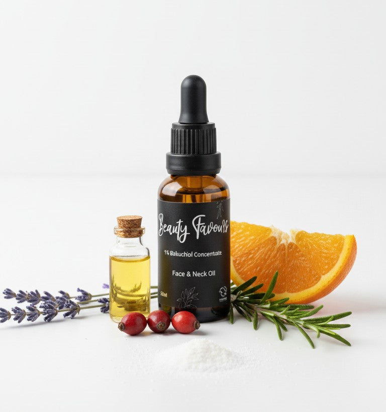 1% Bakuchiol Concentrate Face and Neck Oil