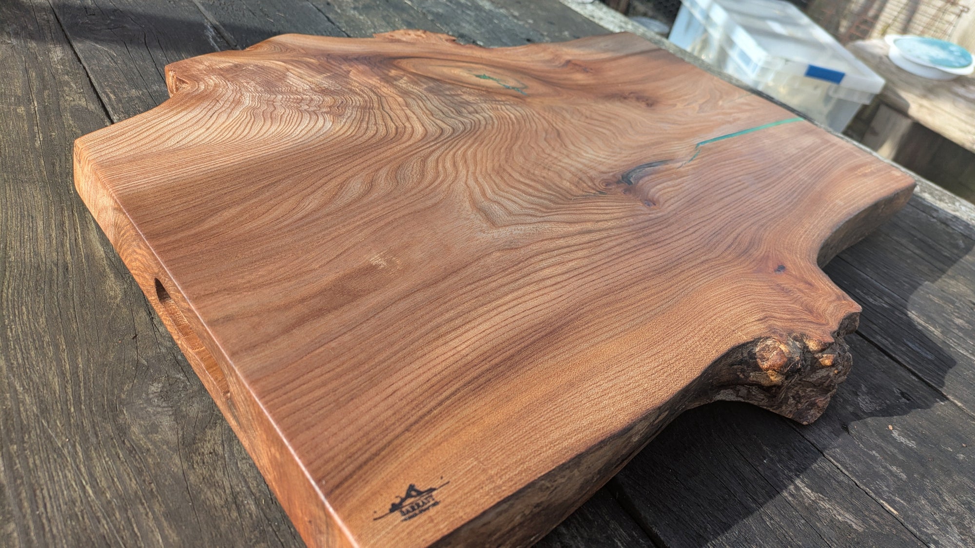 Green Elm Chopping Board