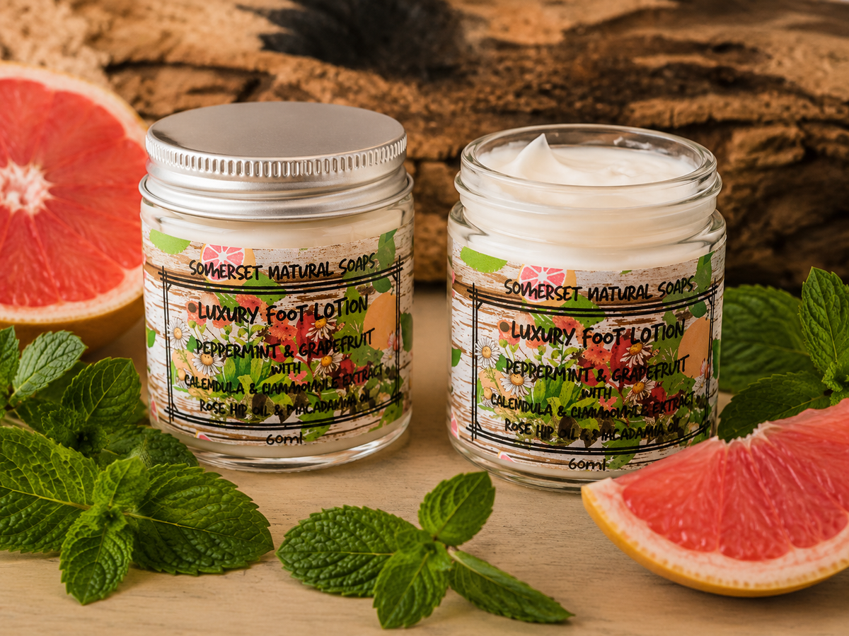 Luxury Foot Lotion Peppermint & Grapefruit