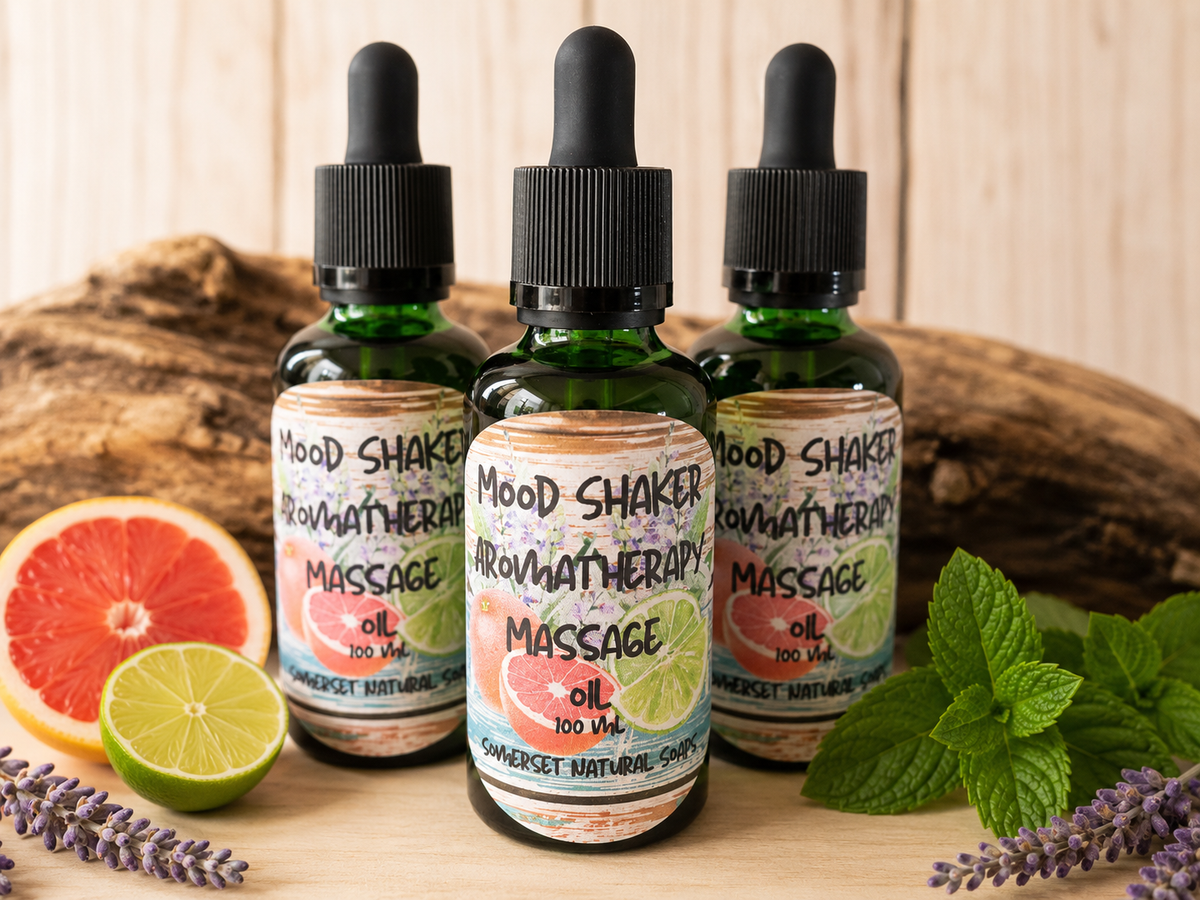 Aromatherapy massage oil Mood Shaker