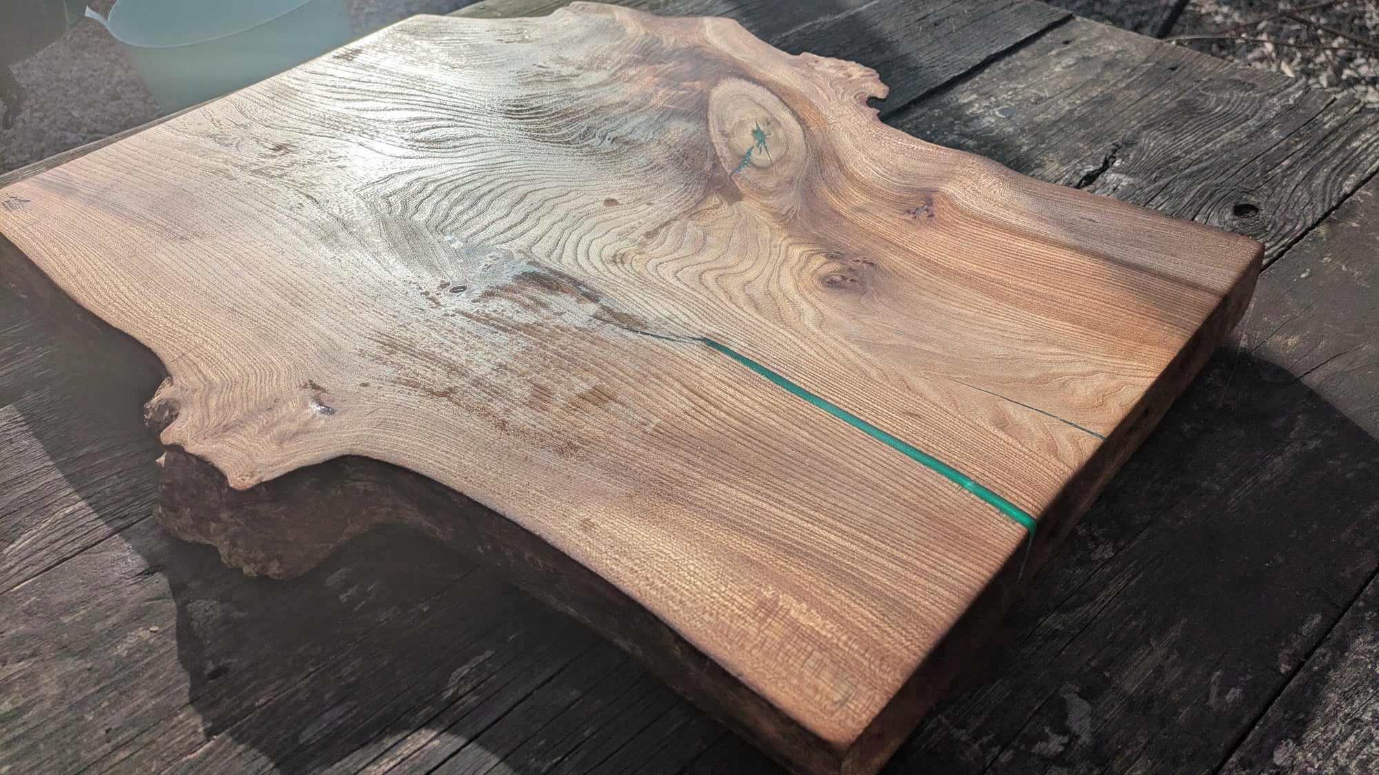 Green Elm Chopping Board
