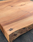 Wych Elm Chopping Board with Resin Detailing